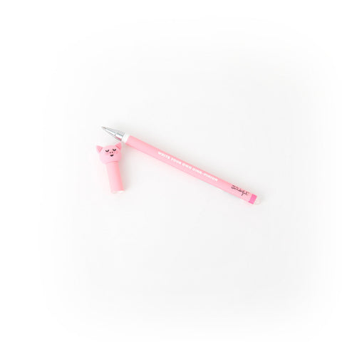 Caneta Apagar Bo Bo - Porco