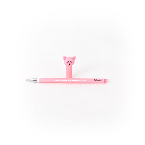 Caneta Apagar Bo Bo - Porco