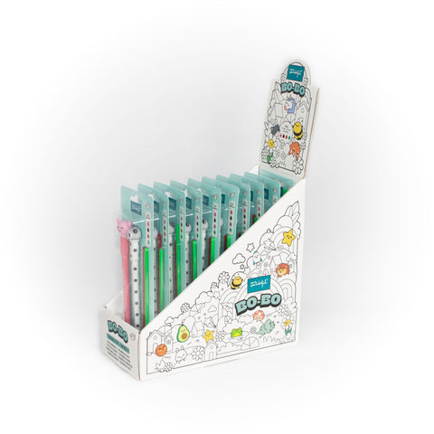 Conjunto 2 Canetas Bo Bo - Porco+Guaxinim