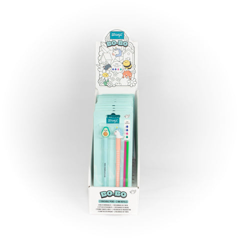 Conjunto 2 Canetas Bo Bo - Unicórnio+Abacate