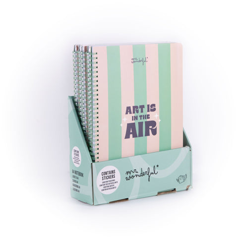Caderno A4 - Art Is In The Air