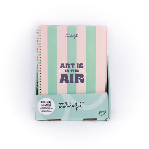 Caderno A4 - Art Is In The Air