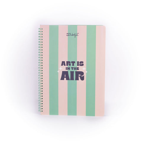 Caderno A4 - Art Is In The Air