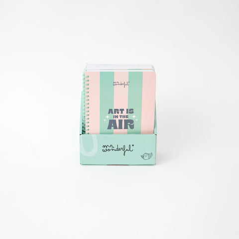 Caderno A5 - Art Is In The Air