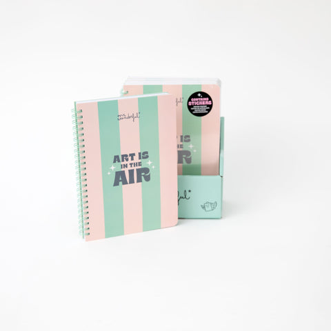 Caderno A5 - Art Is In The Air