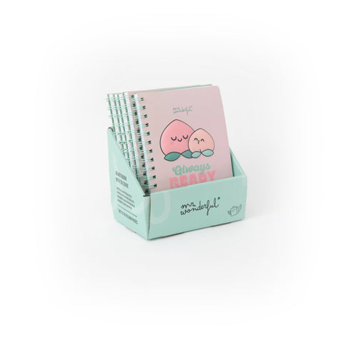 Caderno A5 3D - Pêssego