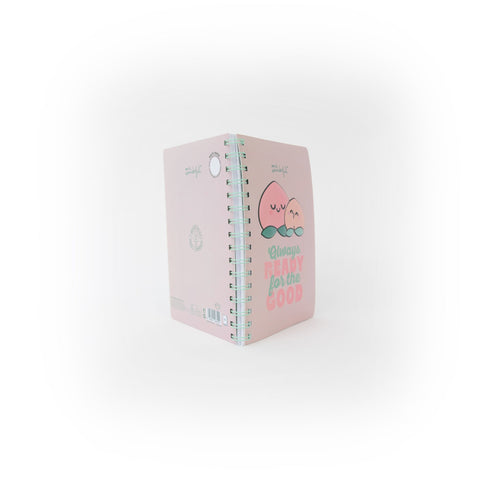 Caderno A5 3D - Pêssego