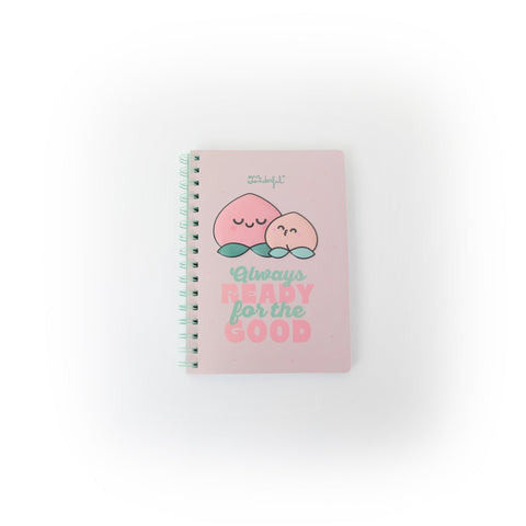 Caderno A5 3D - Pêssego
