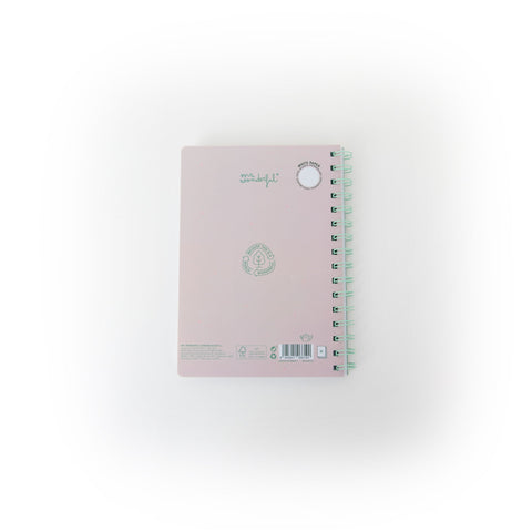 Caderno A5 3D - Pêssego