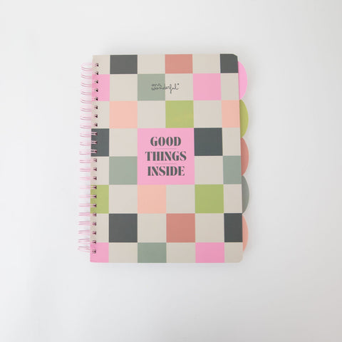 Caderno A4 - Good Things Inside