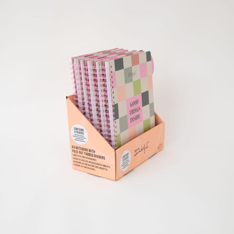 Caderno A4 - Good Things Inside