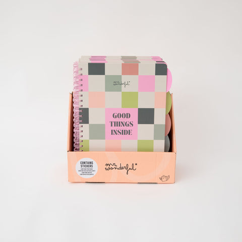 Caderno A4 - Good Things Inside