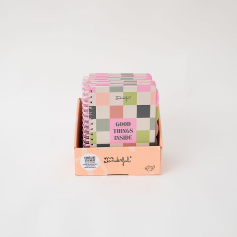 Caderno A5 - Good Things Inside