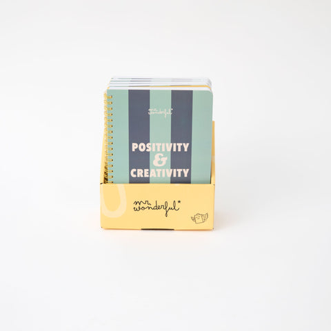 Caderno A5 - Positivity & Creativity