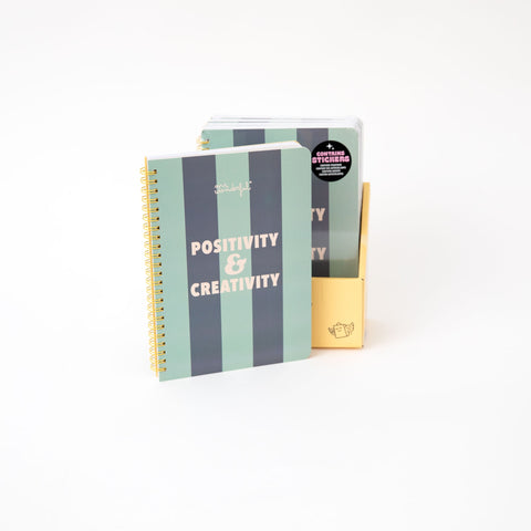 Caderno A5 - Positivity & Creativity