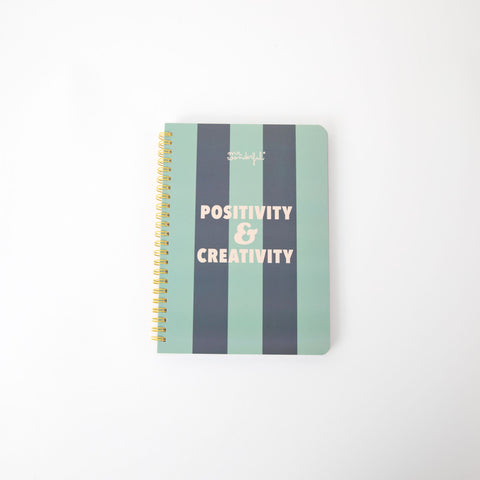 Caderno A5 - Positivity & Creativity