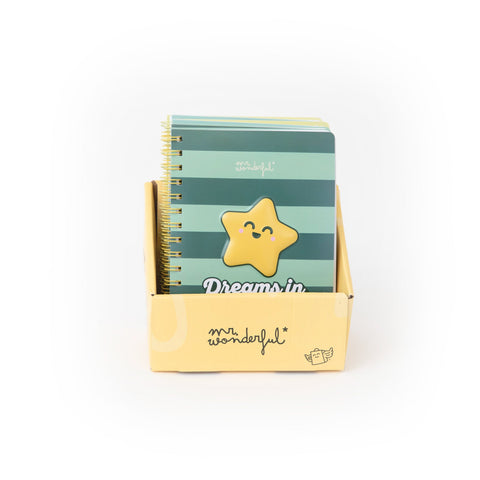 Caderno A5 3D - Estrela
