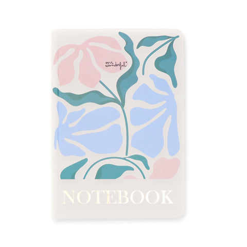 Caderno A5 - Print Flores