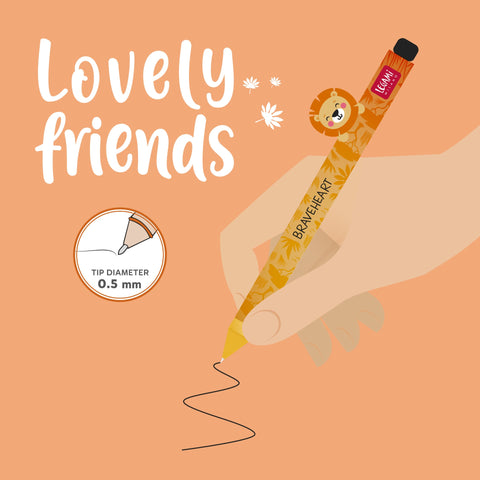 Caneta Gel - Lovely Friends - Leão