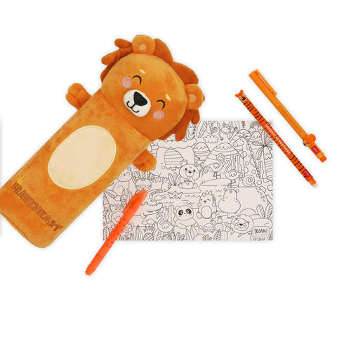 Estojo Peluche - Leão