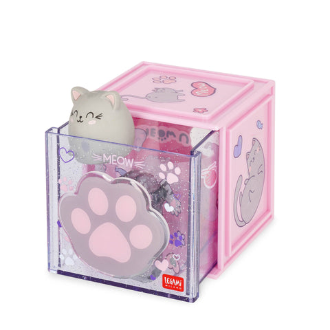 Organizador Secretária - Gato