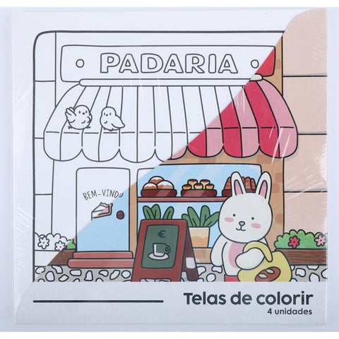 Pack Telas para Pintura 30x30cm (várias opções)