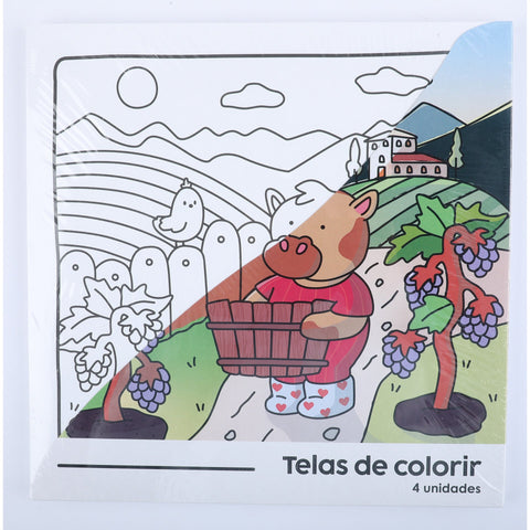 Pack Telas para Pintura 30x30cm (várias opções)