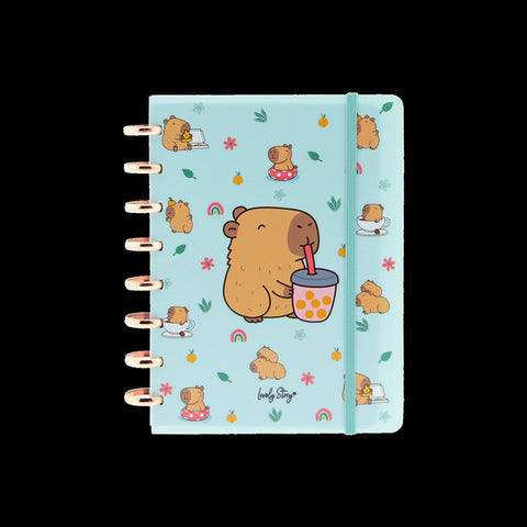 Caderno Inteligente A5 - Capivara Azul