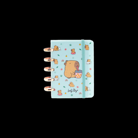 Caderno Inteligente A6 - Capivara Azul