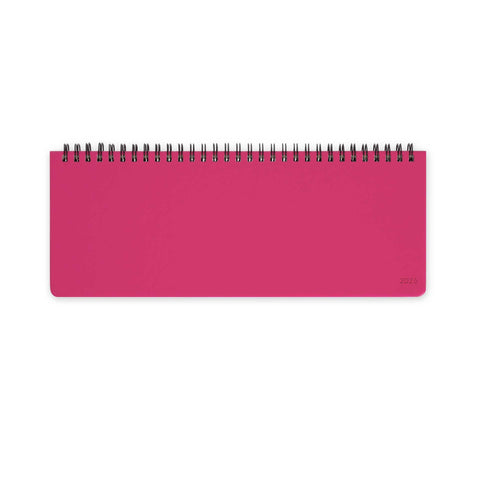 Agenda 12 Meses 2026 - Planner Framboesa