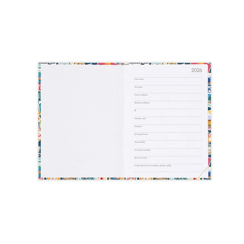 Agenda 12 Meses 2026 - Viagem Mini