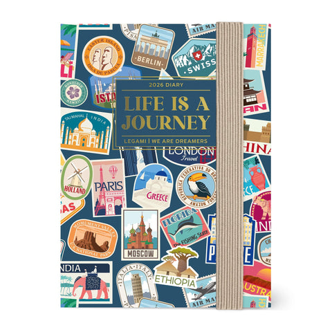 Agenda 12 Meses 2026 - Viagem Mini