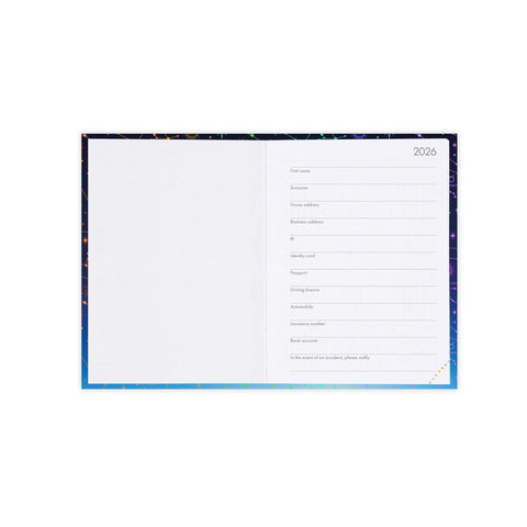 Agenda 12 Meses 2026 - Estrelas Mini