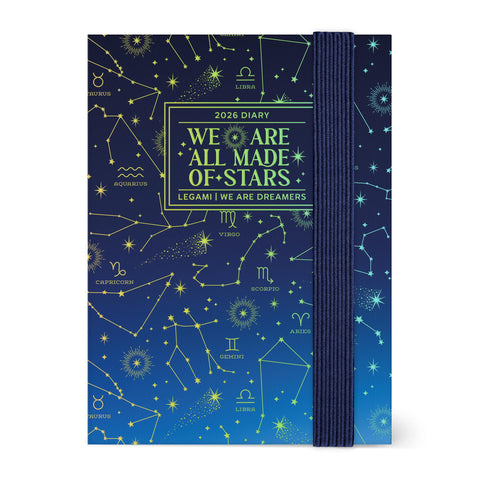 Agenda 12 Meses 2026 - Estrelas Mini