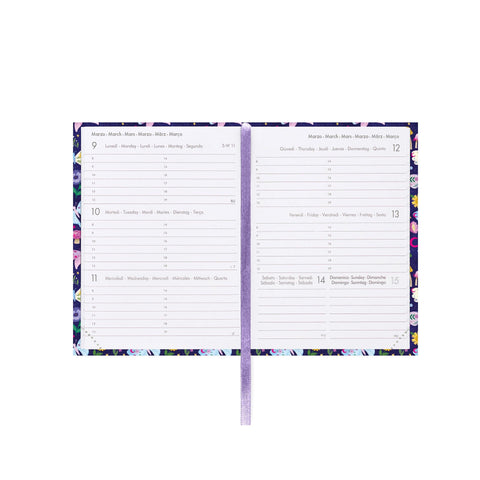 Agenda 12 Meses 2026 - Borboleta Mini