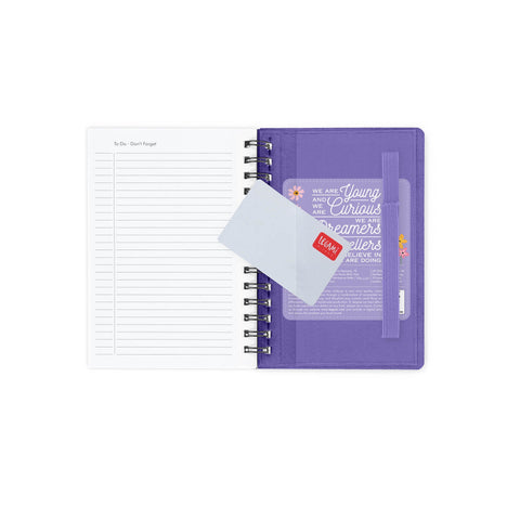 Agenda 12 Meses 2026 - Flores Espiral