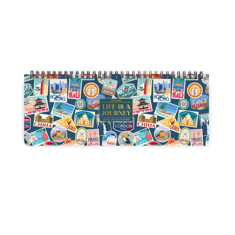 Agenda 12 Meses 2026 - Planner Viagens