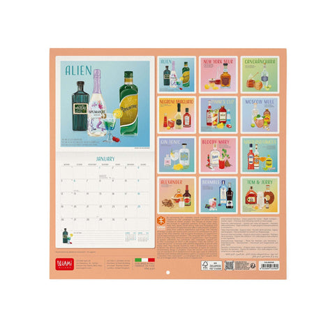 Calendário 2026 - Cheers 30X29