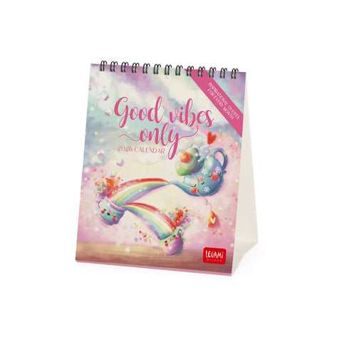 Calendário 2026 -Good Vibes Only 12X14,5