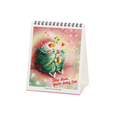 Calendário 2026 -Good Vibes Only 12X14,5