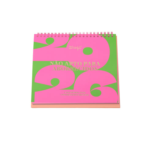 Calendário 2026 - Não Apto Para Aborrecidos