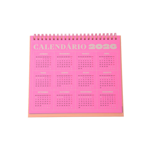 Calendário 2026 - Não Apto Para Aborrecidos