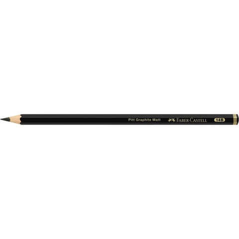 Lápis Grafite Pitt Matt 14B Faber-Castell
