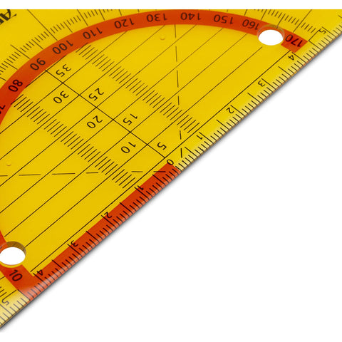 Esquadro Geométrico 16Cm Geoflex Aristo
