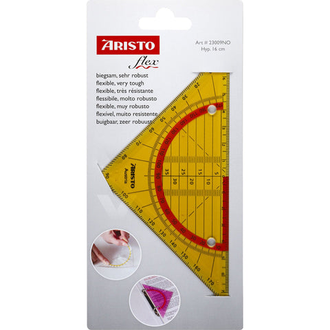 Esquadro Geométrico 16Cm Geoflex Aristo