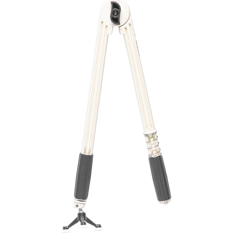 Compasso Para Quadro 45Cm Com 3 Ventosas Branco Fegol
