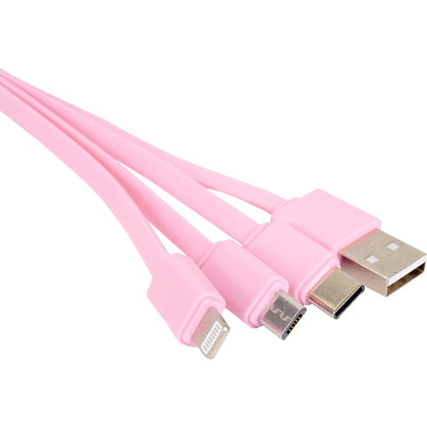 Cabo de Carregamento USB 4 em 1 Marshmallow