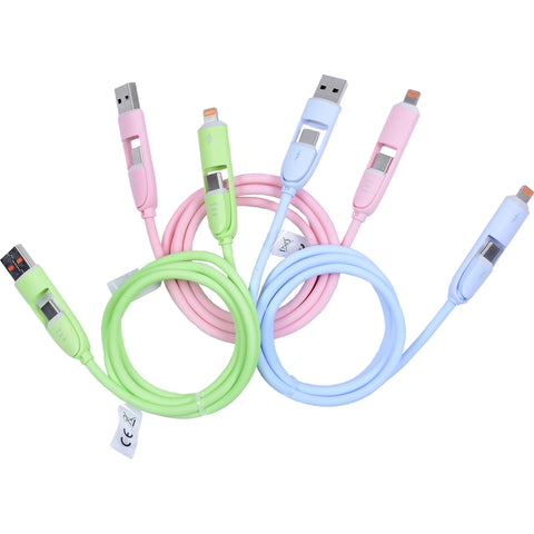 Cabo de Carregamento USB 2 em 1 (várias opções) Marshmallow