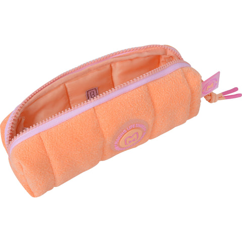 Estojo Redondo Cosy Plush  Marshmallow