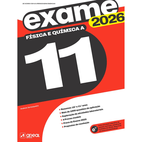 Preparar o Exame Nacional 2026 - Física e Química A - 10.º/11.º Anos